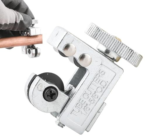 Herramienta para cortar tubos,Cortador de tubos rígidos - cortador de tubos compacto Cortador de tubos rígidos,Cortador de tubos de cobre pequeño, herramientas para cortar tubos, para tubos de cobre y