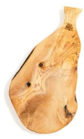 GOLDENARTI Planche en Bois d’Olivier avec Manche Sans Rainure (45cm)