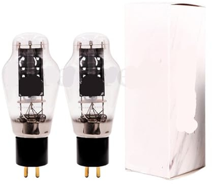 JEQGDLUI La valvola Audio valvolare 300B sostituisce Il Kit Amplificatore valvolare 300B Amplificatore Audio HiFi Fai da Te Corrispondenza di precisione a Quattro Vie(Black,2pcs Matched Pair)