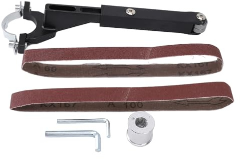 Adaptador de lijadora de Banda para Amoladora Angular, Accesorio de pulidora para lijadora de Banda para Modelo 100