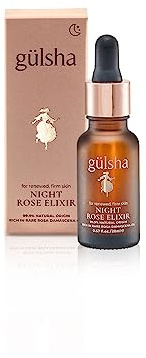 Gülsha Unique Rose Potion Gesichtsöl, 20 ml, Anti-Aging-Effekt, ohne Parabene und Alkohol, für alle Hauttypen geeignet