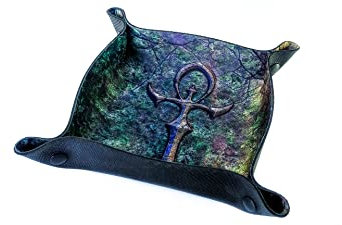 Vassoio per dadi per giochi da tavolo e RPG - Vampire: The Masquerade, World Of Darkness - Vampiric Ankh