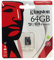 Original Kingston Technology 16GB/32GB/64GB/128GB Mini Genuine Micro SD Memory Card for Tablet, Mobile, Black (64GB)