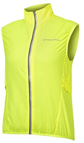 Endura Damen Fahrradweste Pakagilet neon gelb M