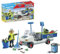 Playmobil 71433 City Action Street Cleaner with e-Vehicle, city cleaning, rubbish truck with loading area, educational toy, fun imaginative role-play, playsets suitable for children ages 4+
