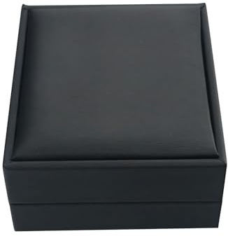 Harilla Caja para gemelos, caja de regalo de joyería, diseño con tapa, gemelos, organizador de regalos, estuche de embalaje para hombres, caja expositora para