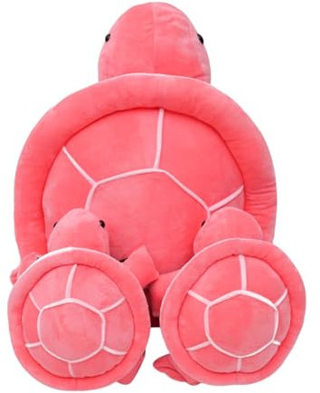 QSTDGVPW Snowboard Hip Pad, Butt Pad, Cute Turtle Snowboard Hip Protection Butt Pad for Skateboarding, Roller Skating, Skiing , M with Knee Pads