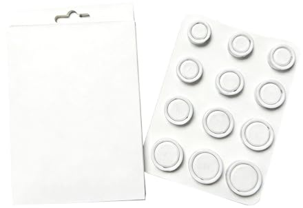 FYHJNC Sizing Kit for Oura Ring 4, Precise Finger Measuring Tool for Finding Smart Ring Proper Fit Includes Sizes 4 to 15 (White)