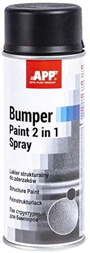 Peinture APP Noir Texturé pour Plastique, 1 Canette
