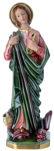 Holyart Santa Marta 30 cm Gesso madreperlato