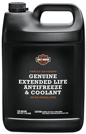 Harley-Davidson Motorrad Frostschutz & Kühlmittel (3,78 Liter) Coolant Antifreeze Kühlerfrostschutz Kühlflüssigkeit