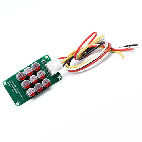 Ecualizador activo de batería 5A 3S 12V 12.6V BMS Balancer placa de | LFP Lifepo4 - Módulo de ecualización de equilibrio activo, equilibrador de grupo completo de condensador, con cable