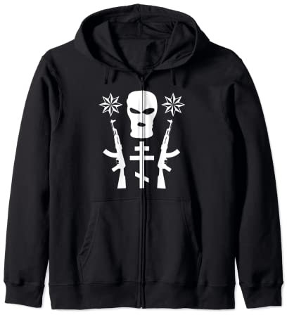 Sturmhaube Skimaske Russian Mafia Gangster Hip Hop Streetwear Kapuzenjacke