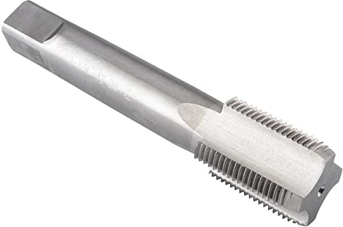 Burkit 1-1/4-12 UNF Thread Tap Left Hand, HSS 1-1/4 x 12 UNF Straight Fluted Machine Tap