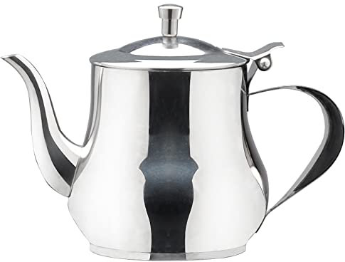 SANQIAHOME Teiera in acciaio inox Oliera Bottiglia da 360ml (argento, 360 ml)