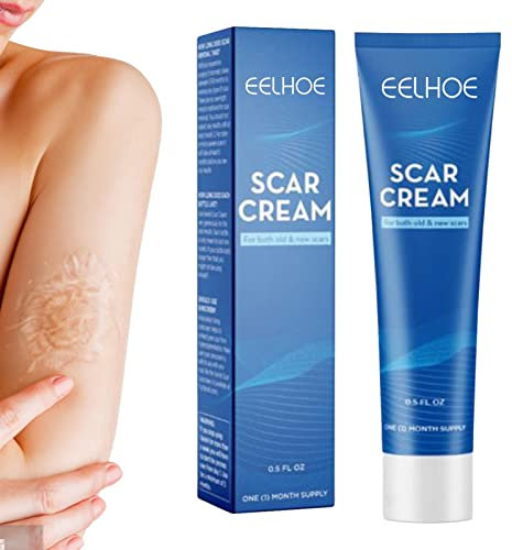 GIMOCOOL Crema para Eliminar Cicatrices | Crema reparadora de Cicatrices de Quemaduras,0.5 onzas líquidas Oz Scar Gel para queloides y Cicatrices hipertróficas, Reduce la Apariencia de hematomas, Gel