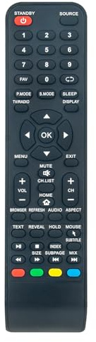 Telecomando Fit for ZEPHIR Smart TV TS50UHD-2 TS43UHD-2 TS32HD-2 | TS-43UHD-2 TS-32HD2 TS-32HD-2 TS-50UHD-2 TS50UHD TS40FHD TS32HD TS43UHD TS43UHD2 TS50UHD2