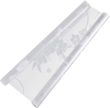 Ciieeo Window Film Sunshade Window Stickers Privacy Adhesive Film for Home Bathroom Kitchen Glass Package