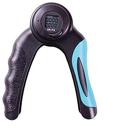 Misuratore di forza digitale Impugnatura a mano regolabile Aumentare la forza Primavera Finger Pitch Digital Braccio Dinamometro Dinamometro Fitness Esercizio Polso per prove di trazione e compression