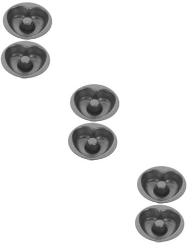 Ciieeo 6 Pz stampo per ciambelle padelle per ciambelle antiaderenti stampo ciambella fai da te stampo per muffin stampini muffin teglia da forno domestica per torta tortiera per alimenti