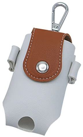 KITANDOVE Golfs Ball Tasche Pu Golfs Tee Halter Tragbarer Golfer Zubehör Organizer Für Und Tees Leicht Und Langlebig Brauner Gurtbeutel Für Outdoor-aktivitäten