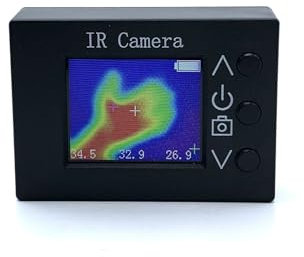 Cámara de imágenes térmicas de 160 x 128 pulgadas, captura 90 fotos, sin detección de temperatura para aplicaciones industriales