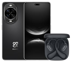 HUAWEI nova 14 Pro Móvil + FreeArc, Cámara Ultra Chroma, Cámara Frontal Doble para Retratos Ultra de 50MP, Control de Gestos por IA, 100 W SuperCharge, Impecable Pantalla de Cuatro Curvas 6,78, Negro