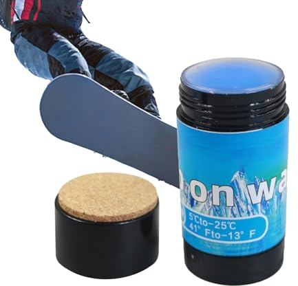 kivrimlarv Cera para snowboard, 70 g, reduce la fricción, bálsamo encerado de esquí de snowboard, para profesionales, entusiastas del rendimiento, esquiadores, jinetes de parque, mantenimiento
