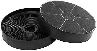 Filter für K122/ST1 - Aktivkohlefilter für die Dunsthauben Curve, Libera, Passo, Solo, Bicolore, Lumina, Art405-2 Stück