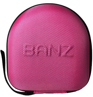 Banz Kidz - Funda para orejeras a partir de 2 años, magenta, funda de viaje para niños y niños pequeños, protección de auriculares, ligera, compacta y duradera