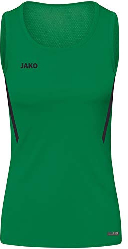 JAKO Unisex Tanktop Challenge Tanktop Challenge Sportgrön/svart 44