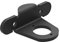 POLISPORT 8632900029 - Ersatzadapter Ahead für Vorderrahmensattelmodelle Guppy Mini+ 2022 in schwarzer Farbe, Schwarz