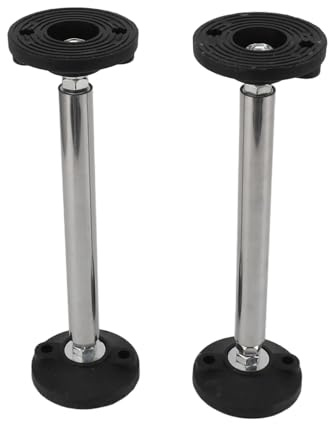 Woodworking Telescopic Support Rod (Model 150), 2PCS Stainless Steel Pole for Wardrobe