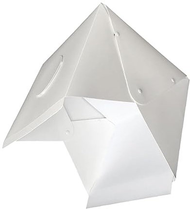 jojofuny Fotografie-Studio-Box 40 cm Zusammenklappbar Fotostudio-Box 2-farbige Für Produktkatalog