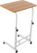Zanbeel Mesa portátil sobre ruedas, estación de trabajo portátil con altura ajustable, bandeja sobre ruedas, soporte de mesa, escritorio multiusos para el hogar, para ancianos, sobre la cama, sofá