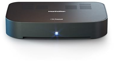 Manhattan Grabadora de TV Freesat 4K S4-R de 1 TB