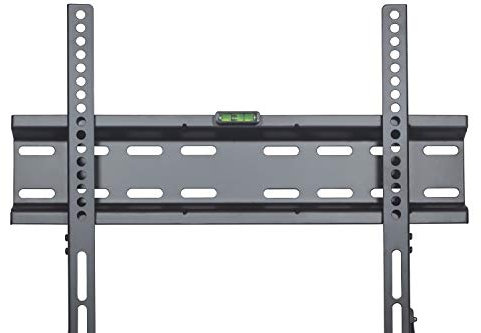 Staffa TV a Parete per LCD LED plasma e Curvi da 23-55 pollici, Supporto da Parete per TV, Max VESA 400x400mm, Supporto Ultra Resistente 50 kg