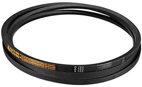 sourcing map A103 Drive V-Belts 103 Inner Length 13mm Width 8mm Thick JIS Standard A-Section Rubber Drive Transmission Belt