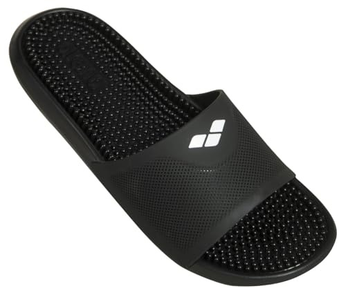 ARENA Marco Unisex-Sandalen für Damen und Herren, Gepolsterte Badeschuhe und Poolsandalen, Sandalen mit Weicher Massagesohle und Grip auf Nassen Oberflächen