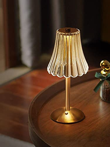 Kizozo LED Akku Tischlampe Kabellos, Tischlampe mit Batterie, LED Tischleuchte dimmbar, Nachttischlampe, Schreibtischlampe, Tischleuchte für Wohnzimmer, Schlafzimmer, 3 Lichtfarben