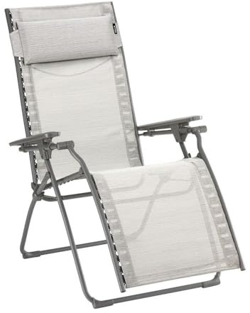 Lafuma Evolution Relaxsessel, Textilgewebe (Duo Batyline) galet