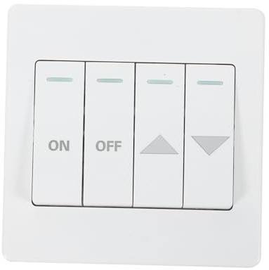 Homoyoyo Interruttore Garage Door Pulsanti Controllo Per Apertura Garage Design Adatto Serrande e Tende Sostituzione Facile Per Domestici
