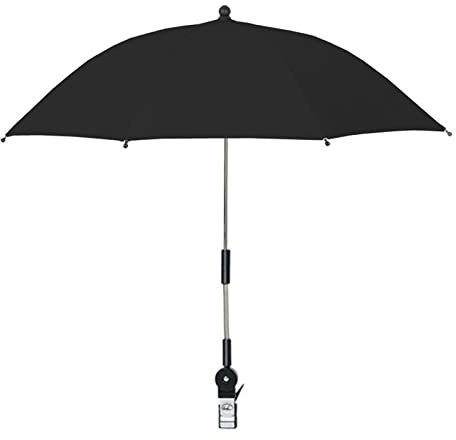 CDQL Paraguas para Silla con Abrazadera, Paraguas para Cochecito, Paraguas Ajustable con Abrazadera Universal, Paraguas para Silla de Playa, Paraguas para Sillas de Patio, Sombrilla,