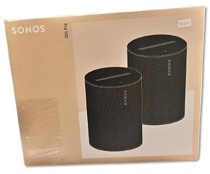 Sonos Era B2E10US1BKHB Bundle Set Kabelloser Sprachgesteuerter Alexa-fähiger Smart-Lautsprech