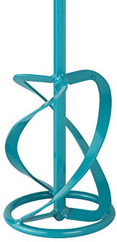 COLLOMIX Concrete Mixing Paddle 2-Pack - MK Series 6.3 Mud Mixer Drill Bit with Mortar, Plaster and Highly-Viscous Materials & HEXAFIX Connection - MK160HF-AMA2PK