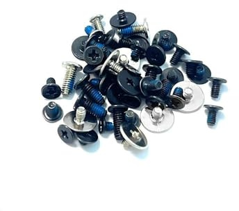 Lot Complet de vis PC Portable Remplacement für pour HP 14-EP 14-EM | Series 240 245 G10 14-EP0097NR 14-EP1070NR 14-EP1047NR 14-EM0015NA N36330-001 Complete Set of Laptop Screws