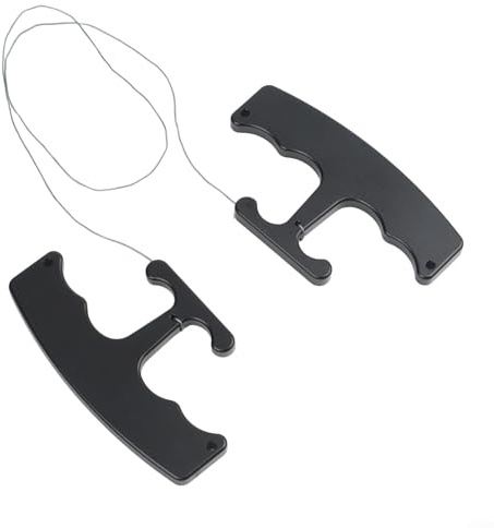 Auto-Abzeichen-Entferner-Werkzeug, hochfestes Kabel für Auto-Aufkleber und Vinylverpackungen, Emblem-Debadging Removal Tool (schwarz)