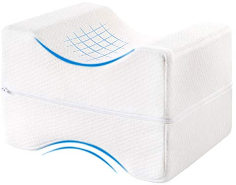 Mary´s Orthopädisches Kniekissen | Memory Foam | Geeignet für Seitenschläfer | Entlastung von Hüft-, Rücken- und Knie-Schmerzen | Druckentlastung | Schwangerschaft | Reha | Beinkissen