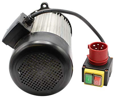 SECURA Elektromotor 400V + Schalter kompatibel mit Atika ASP 12 TS Holzspalter