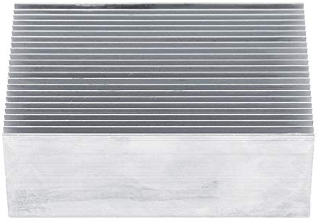 Dissipatore di calore, modulo dissipatore di calore aletta di raffreddamento, dissipatore di calore in alluminio 1pc raffreddamento per modulo IC transistor amplificatore a led 100 * 69 * 36 mm